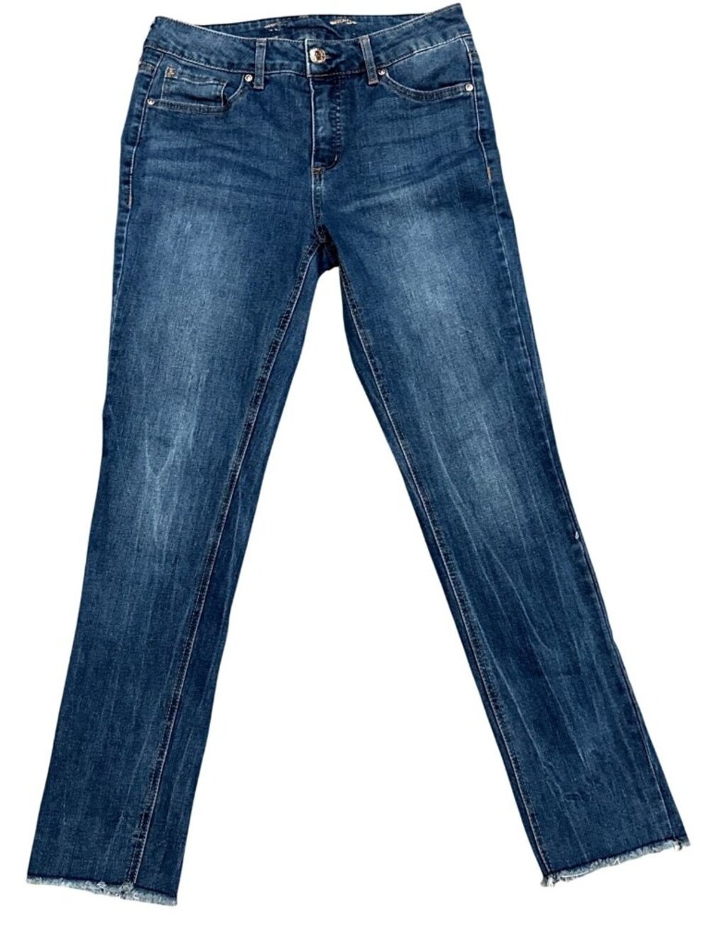 Seven7 Weekend Slim Fit Jean Flattering Straight Leg Super Stretch Denim Size 4
